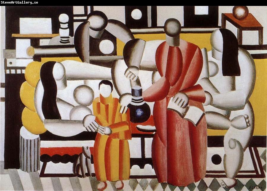 Fernard Leger The Woman indoor